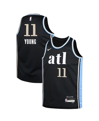 Big Boys and Girls Nike Trae Young Atlanta Hawks Swingman Jersey