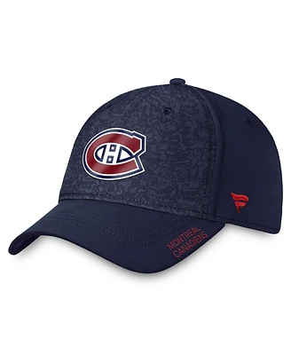 Men's Fanatics Navy Montreal Canadiens Authentic Pro Rink Flex Hat