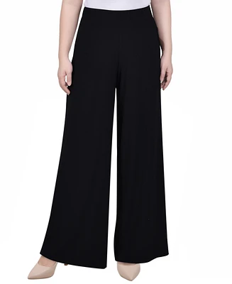 Ny Collection Women's Wide Leg Pull On Pants