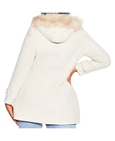 City Chic Women's Wonderwall Coat