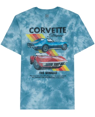 Hybrid Men's Corvette Wash Graphic T-shirt