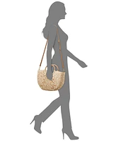 Style & Co Straw Tote Crossbody, Exclusively at Macy's