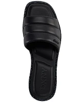 Dkny Bethea Quilted Slip-On Slide Sandals