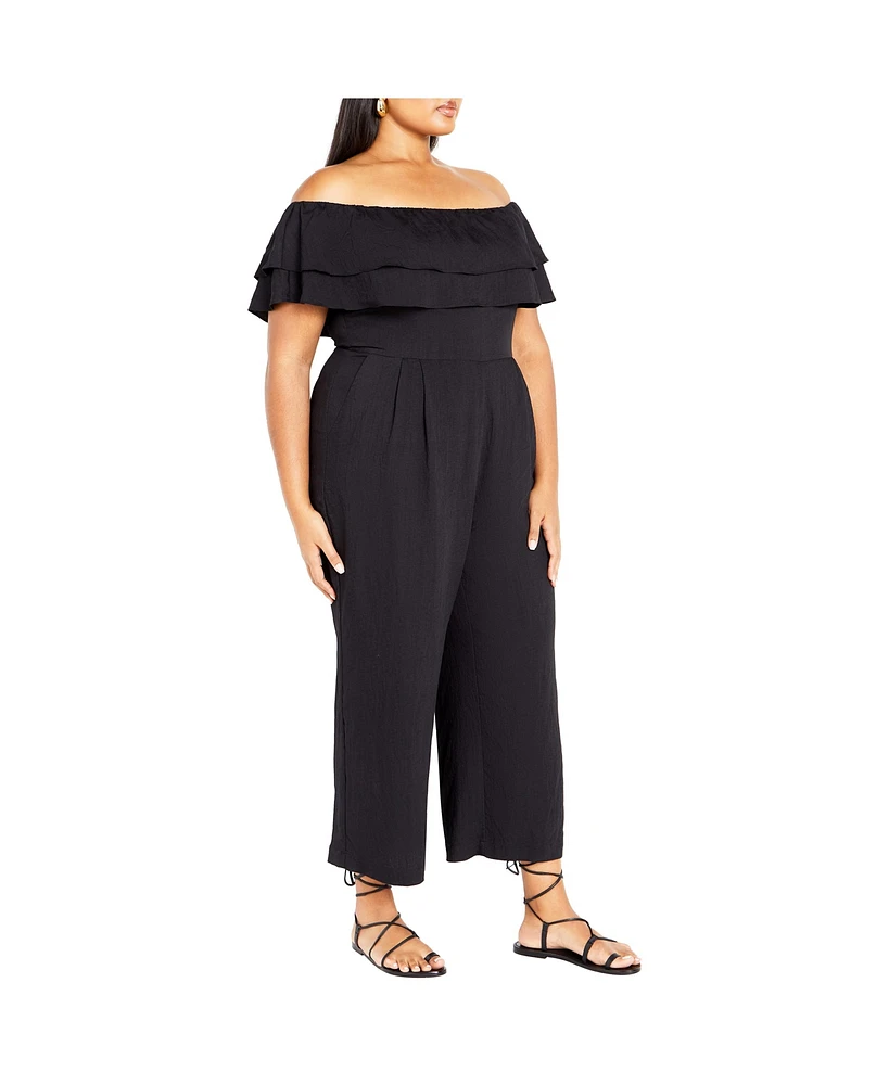 Plus Poppie Jumpsuit