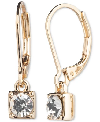 Lauren Ralph Lauren Gold-Tone Crystal Drop Earrings