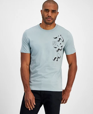 Hugo Men's Short Sleeve Crewneck Graphic T-Shirt