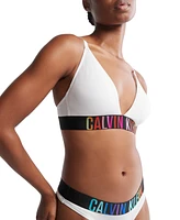 Calvin Klein Intense Power Pride Cotton Lightly Lined Triangle Bralette QF7830