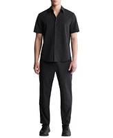 Calvin Klein Men's Seersucker Pull On Pants