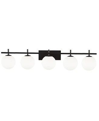 Dainolite 8" Metal, Glass Vanity Light