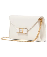 kate spade new york Morgan Bow Embellished Saffiano Leather Envelope Flap Small Crossbody