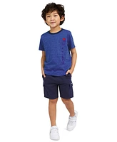 Champion Little Boys Logo Graphic T-Shirt & Shorts, 2 Piece Set