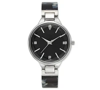 I.n.c. International Concepts Women's Black Bracelet Watch 36mm, Created for Macy's