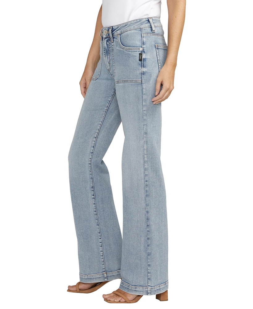 Silver Jeans Co. Suki Mid Rise Trouser Jeans