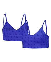 Women's Terez Royal Los Angeles Dodgers Active Bra