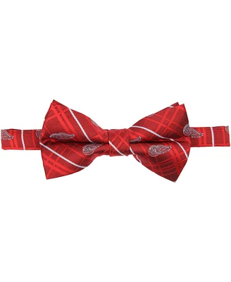 Men's Red Detroit Red Wings Oxford Bow Tie