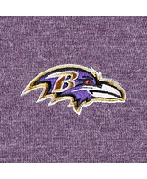 Women's Tommy Bahama Heathered Purple Baltimore Ravens Sport Sun Fade Full-Zip Sweatshirt