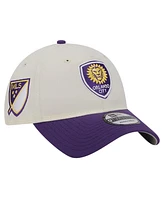 Men's New Era White Orlando City Sc 2024 Kick Off Collection 9TWENTY Adjustable Hat