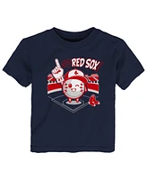 Toddler Boys and Girls Fanatics Red Boston Sox Ball Boy T-shirt