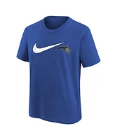 Big Boys and Girls Nike Blue Orlando Magic Swoosh T-shirt