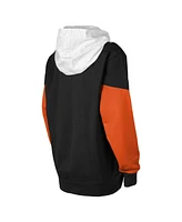 Big Boys Ash, Black Philadelphia Flyers Champion League Fleece Pullover Hoodie
