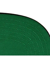 Men's Mitchell & Ness Black, Kelly Green Boston Celtics Day One Snapback Hat