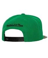 Men's Mitchell & Ness Black, Kelly Green Boston Celtics Day One Snapback Hat