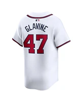 Men's Nike Tom Glavine White Atlanta Braves Home limited Player Jersey