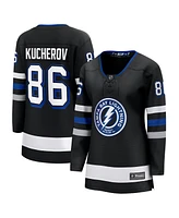 Women's Fanatics Nikita Kucherov Black Tampa Bay Lightning Alternate Premier Breakaway Player Jersey