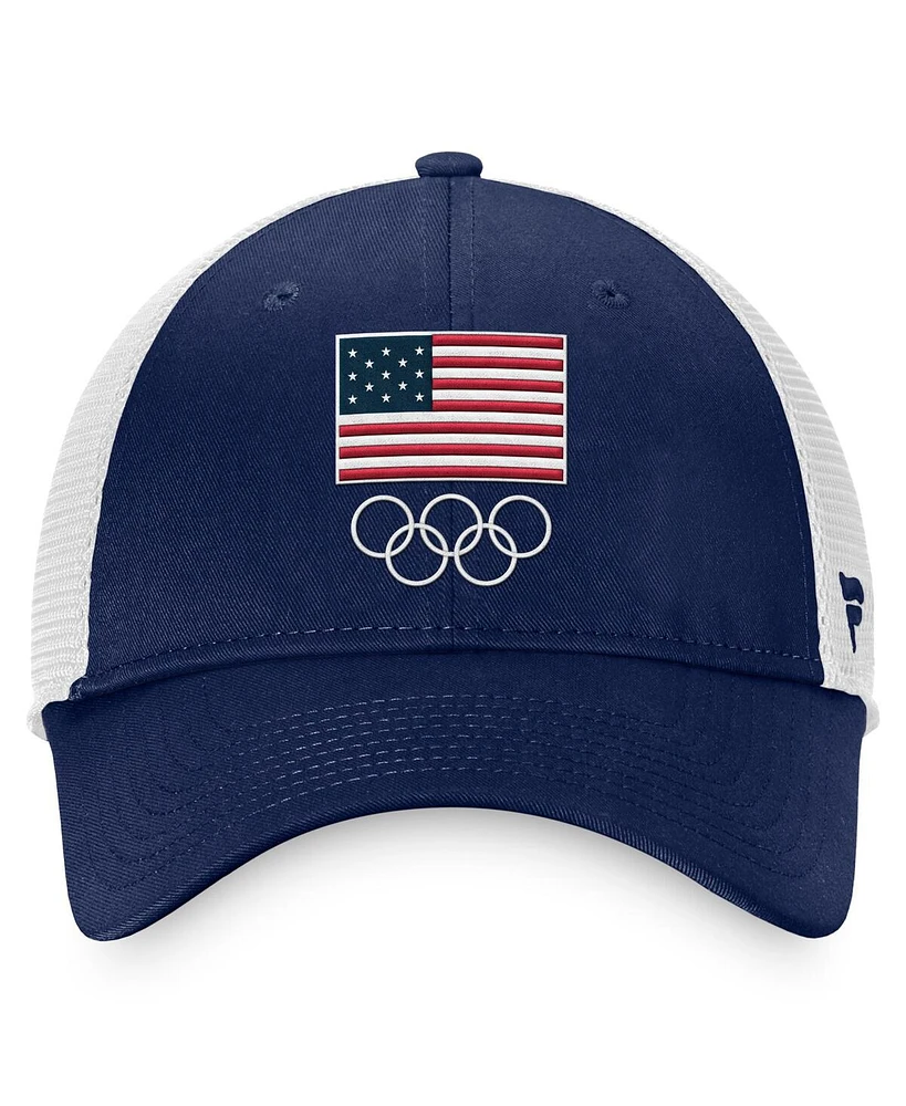 Men's Fanatics Navy Team Usa Adjustable Hat
