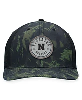 Men's Top of the World Black Nebraska Huskers Oht Military-Inspried Appreciation Camo Render Flex Hat