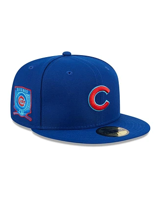 Men's New Era Royal Chicago Cubs 2023 Mlb Father's Day On-Field 59FIFTY Fitted Hat