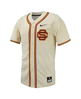 Men's Nike Usc Trojans Replica Full-Button Baseball Jersey