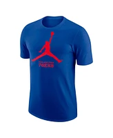 Men's Jordan Royal Philadelphia 76ers Essential T-shirt