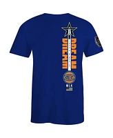 Men's and Women's Fisll x Black History Collection Royal New York Knicks T-shirt