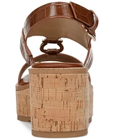 Giani Bernini Women's Harperr Memory Foam Platform Wedge Sandals, Created for Macy's