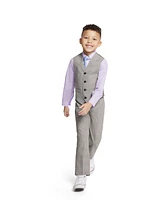 Nautica Little Boys Glen Plaid Machine Washabale Vest Set