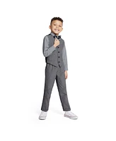 Nautica Little Boys Linen Look Machine Washable Vest Set