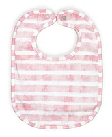 Tendertyme Baby Girls Muslin Bibs, Pack of 4