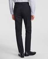 Hugo by Boss Men's Modern-Fit Solid Wool-Blend Suit Trousers