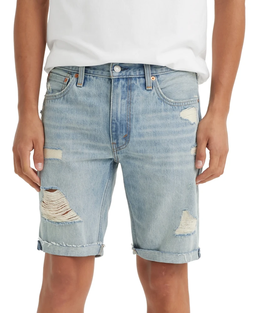 Levi's Men's Flex 412 Slim Fit 5 Pocket 9" Jean Shorts