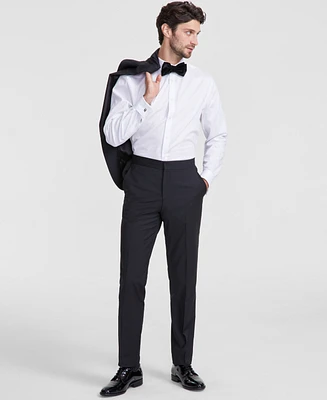 Hugo by Boss Men's Modern-Fit Wool Blend Super Flex Stretch Tuxedo Pant