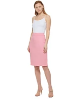 Dkny Petite High-Waisted Pencil Skirt