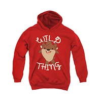 Looney Tunes Boys Youth Wild Thing Pull Over Hoodie / Hooded Sweatshirt