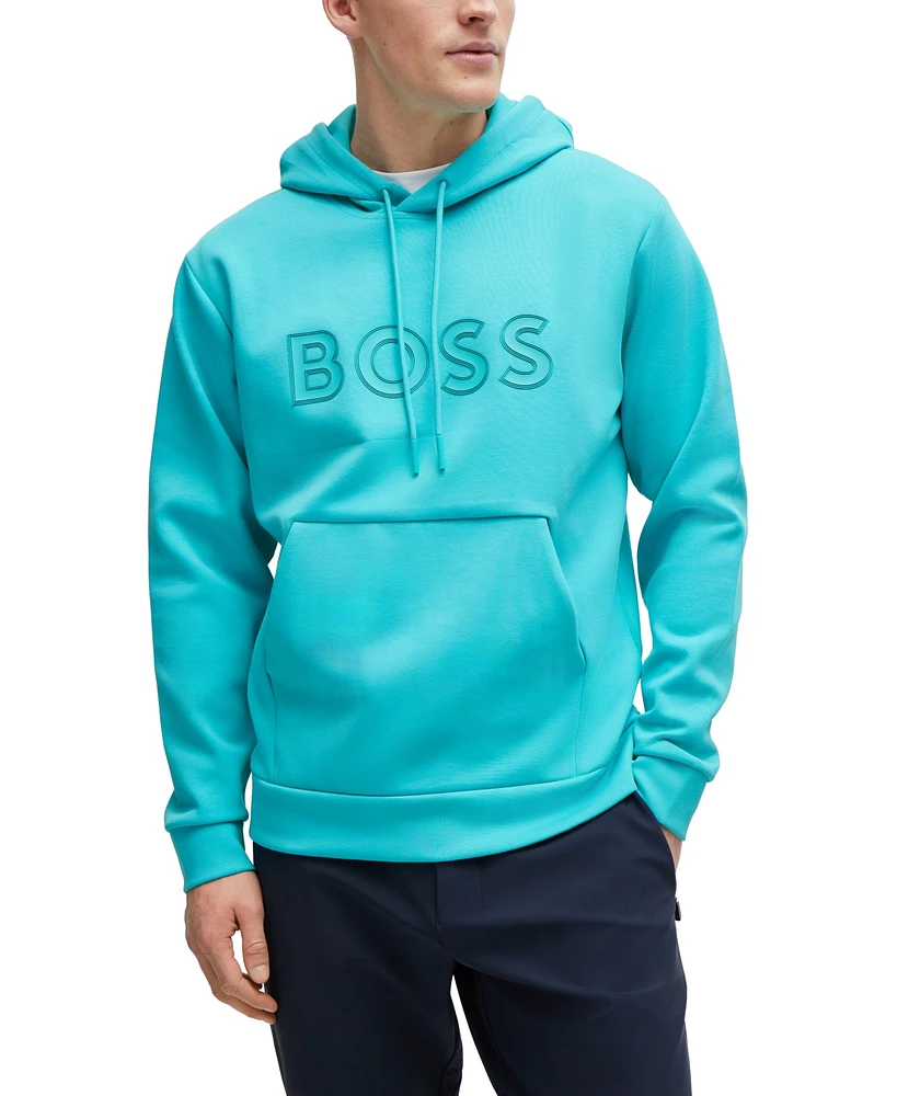 Boss by Hugo Men's Logo Print Hoodie