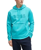 Boss by Hugo Boss Men's Logo Print Hoodie