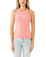 True Religion Women's Branded Goddess Tank Top