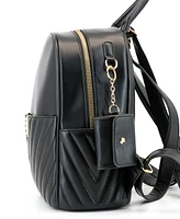 Like Dreams Classic Faux Leather Medium Backpack