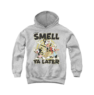 Animaniacs Youth Smell Ya Later Pull Over Hoodie / Hooded Sweatshirt