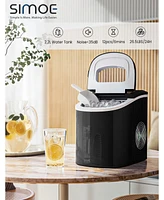 Slickblue Mini Portable Compact Electric Ice Maker Machine