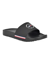 Tommy Hilfiger Men's Ratri Branded Classic Pool Slides